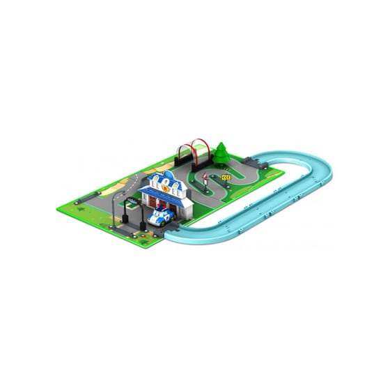 Robocar Poli Brooms Town Map Αρχηγειο 1003-83280 image 0