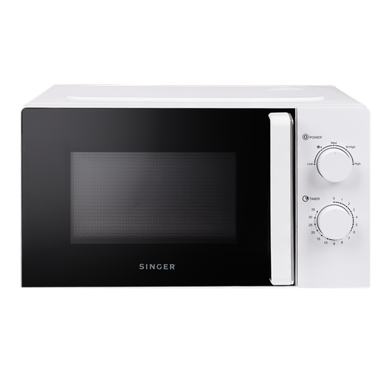 SINGER MW 20WH P70 WH 20 Lt Λευκό Φούρνος Μικροκυμάτων image 1