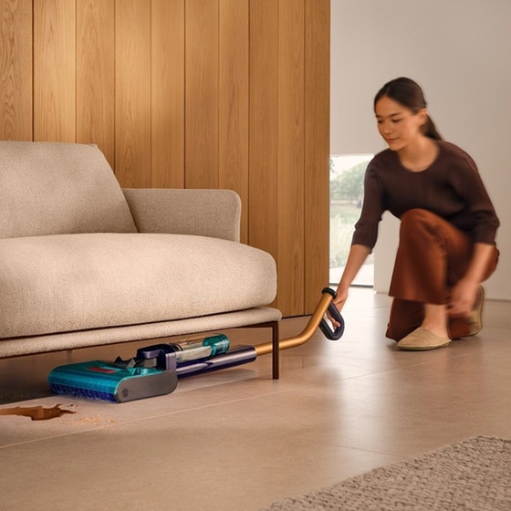 DYSON CLEAN+WASH WET & DRY 14.6 V 0.75 L Πορτοκαλί/Μπλε Σκούπα Stick image 16