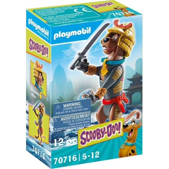 PLAYMOBIL® Scooby-Doo! Συλλεκτική Φιγούρα Scooby Σαμουράι (70716) image 0