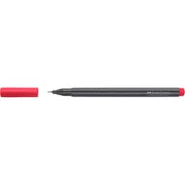 Μαρκαδόρος Γραφής Faber Castell Grip Permanent Carmine 0.4 mm