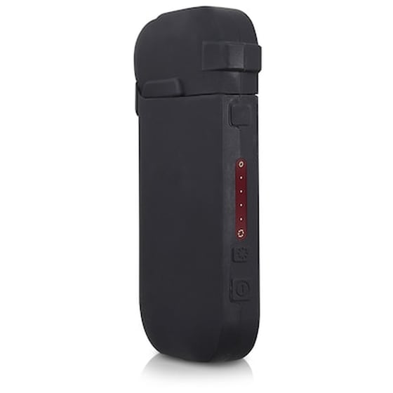 Kw Θήκη Σιλικόνης Για Iqos 2.4 / 2.4 Plus Pocket Charger - Black (42592.01) image 1