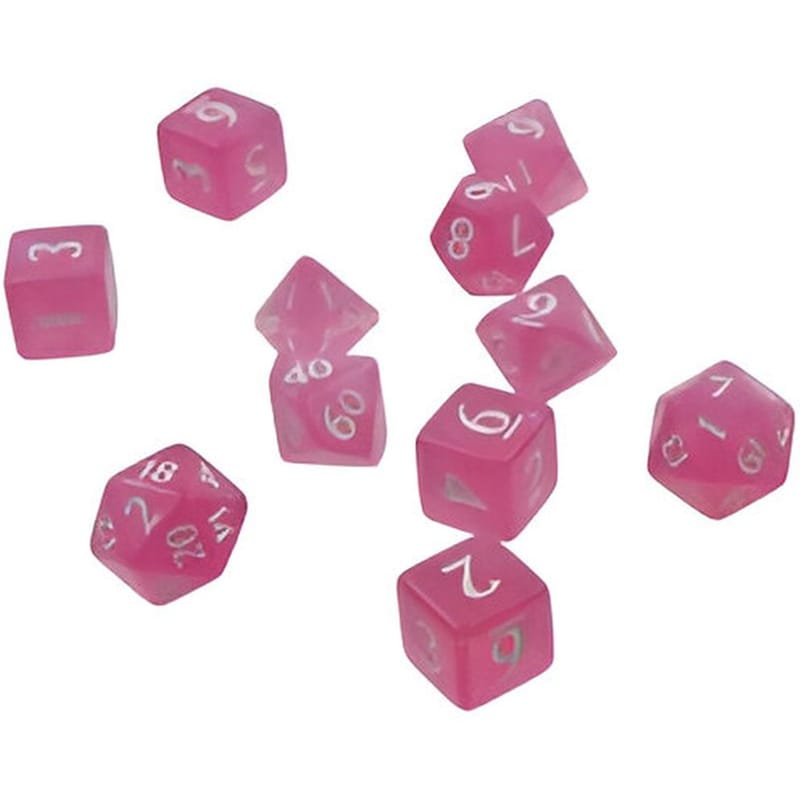 ULTRA-PRO Eclipse 11-dice Set: Hot Pink ULTRA-PRO