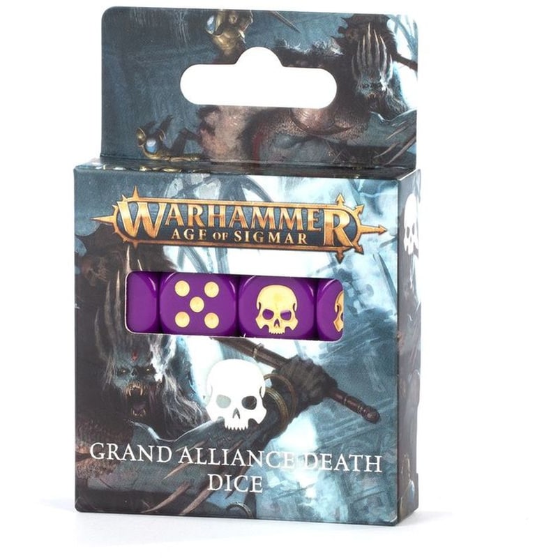 Grand Alliance Death Dice Set Warhammer: Age of Sigmar GAMES WORKSHOP φωτογραφία