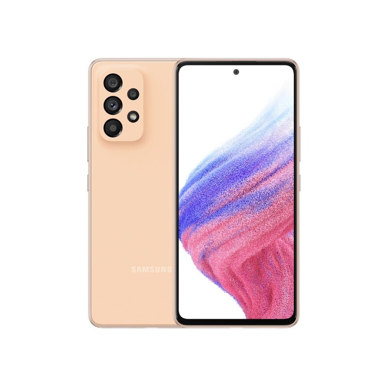 SAMSUNG Galaxy A53 5G 256GB Dual Sim Orange Public - GadgetLife.gr