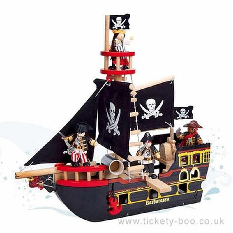 Ξύλινο Πειρατικό Καράβι Barbarossa Pirate Ship, Le Toy Van