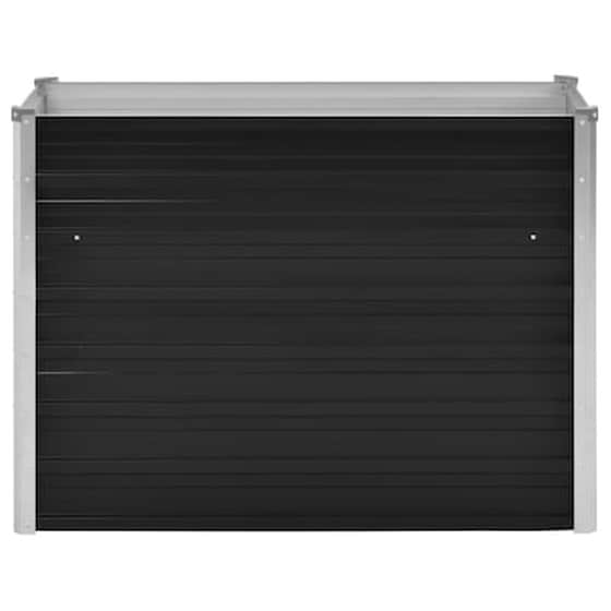 Vidaxl Ζαρντινιέρα Κήπου Ανθρακί 100x40x77 Εκ. Γαλβανισμένος Χάλυβας image 4