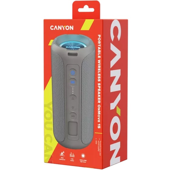 Canyon OnMove 15 Φορητό Ηχείο 40W - Γκρι image 5