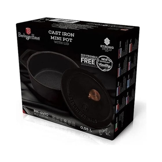 Κατσαρόλα BERLINGER HAUS BH6490 12 cm 0.55 L Μαύρο image 3