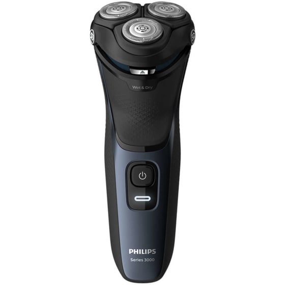 Ξυριστική Μηχανή PHILIPS SERIES 3000 S3134/51 για Υγρό και Στεγνό Ξύρισμα Επαναφορτιζόμενη Μπλε image 0