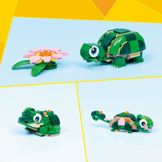LEGO® Creator 3 σε 1 Χελώνα με Νούφαρο (31377) image 2
