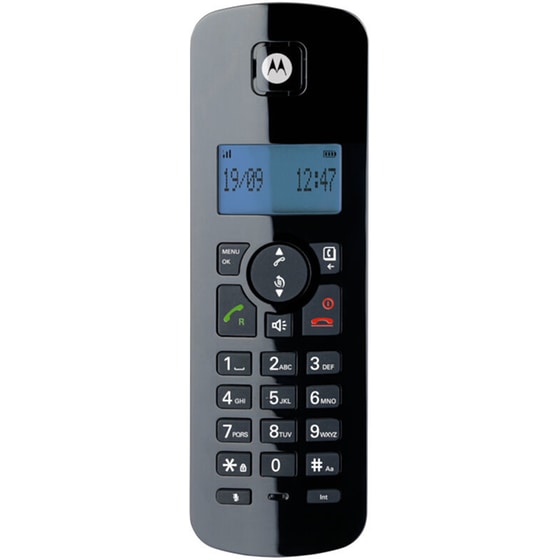 Ασύρματο Τηλέφωνο Motorola C4201 Duo - Μαύρο image 3