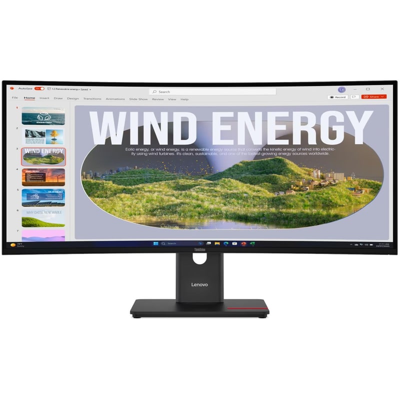 Lenovo ThinkVision T34WD-40 34 Quad HD VA 120Hz 6ms