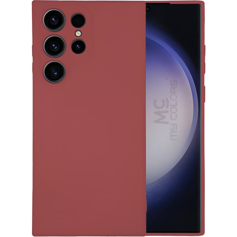 MY COLORS Θήκη Samsung Galaxy S23 Ultra - My Colors - Μπορντό