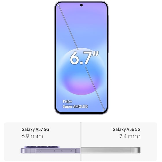 Samsung Galaxy A57 5G 128GB - Awesome Lilac image 8
