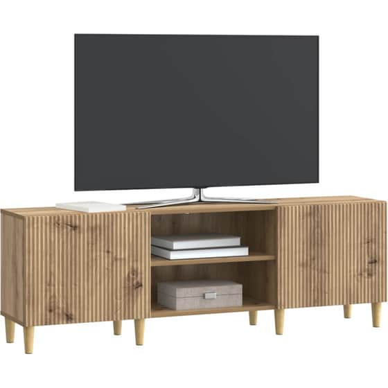 Έπιπλο Τηλεόρασης VidaXL 150 x 31 x 50 cm - Artisan Δρυς image 2