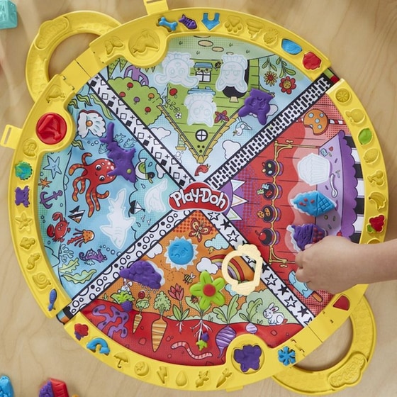 Hasbro Play-Doh Fold n Go Playmat 33x23x7cm (F9143) image 11