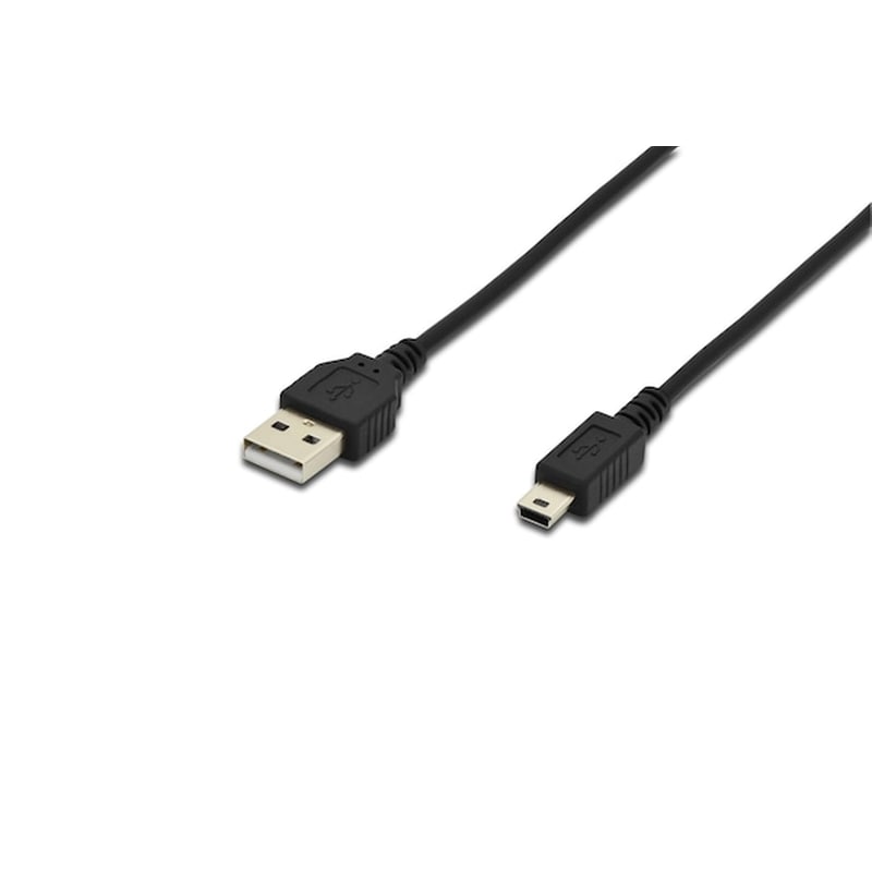 ASSMANN Assmann Electronic Ak-300130-018-s Usb Cable 1.8 M 2.0 Usb A Mini-usb B Black