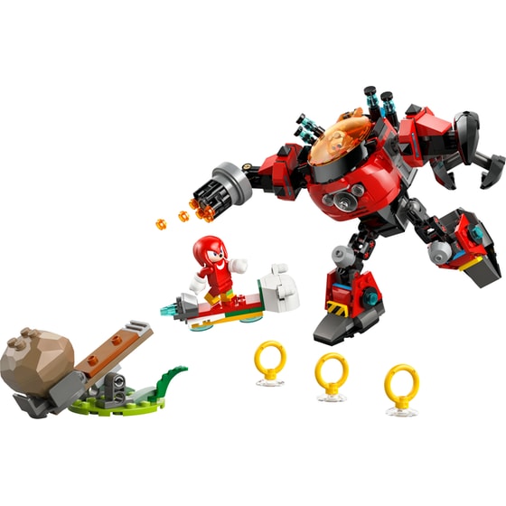 LEGO® Sonic the Hedgehog™ Knuckles vs. Dr. Eggman Egg Crusher Mech (77005) image 3