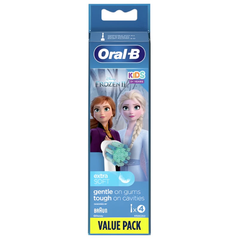 ORAL-B Ανταλλακτικές Κεφαλές ORAL-B Παιδικό Frozen Σετ 4 Τεμ