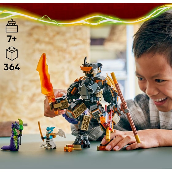 LEGO® NINJAGO® Εξωστολή Αποστολών του Κόουλ & Ζέιν-Δράκος (71854) image 1