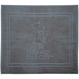 Πατάκι Μπάνιου Greenwich Polo Club 3041 Ορθογώνιο Βαμβακερό 50x70 cm - Γκρι
