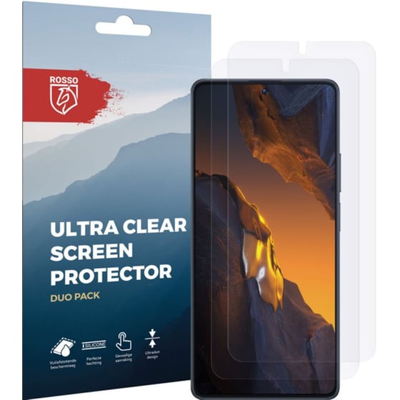Προστατευτικό Οθόνης Xiaomi Poco F5 - Rosso Ultra Clear Screen Protector - 2 τμχ image 0