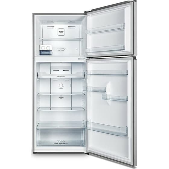 HISENSE RT488N4DC2 381 Lt Inox Δίπορτο Ψυγείο image 3