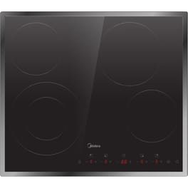 MIDEA MCH702F298K0FRX 59 cm Μαύρο Εστία Κεραμική Αυτόνομη