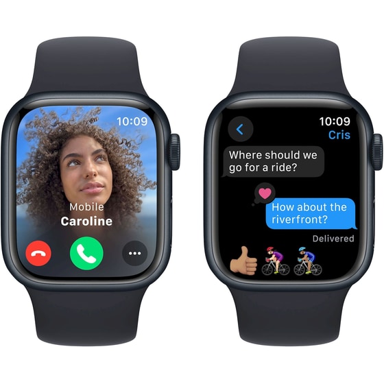 Apple Watch Series 9 Aluminium Midnight GPS 41mm - Midnight Loop Small/Medium image 6