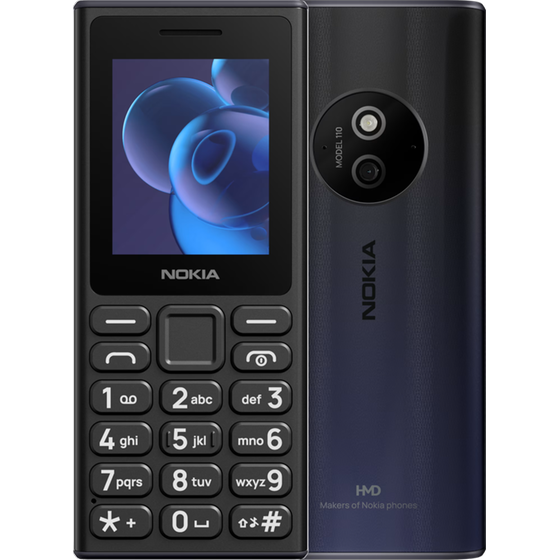 Nokia 110 (2024) 4MB - Black image 0