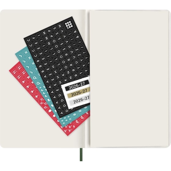 Ημερολόγιο Εβδομαδιαίο 2027 Moleskine 18Μ L Softcover Πράσινο image 4
