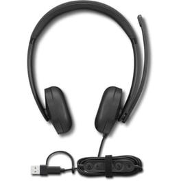 Lenovo Wired VoIP Headset 5000 Ακουστικά Κεφαλής - Μαύρο