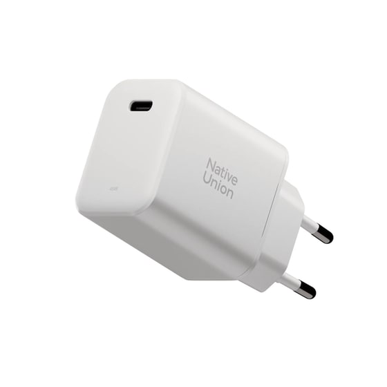 Φορτιστής Πρίζας Native FAST-PD45-BLK-EU - Λευκό image 0