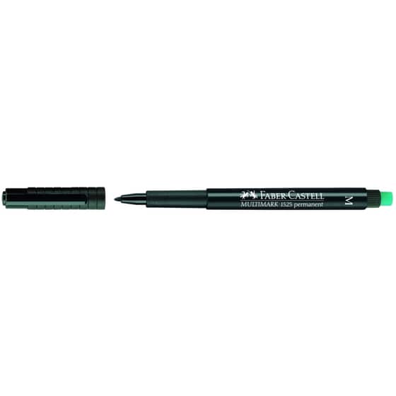 Μαρκαδόρος Ανεξίτηλος Faber Castell Πράσινο 1.0 mm image 0