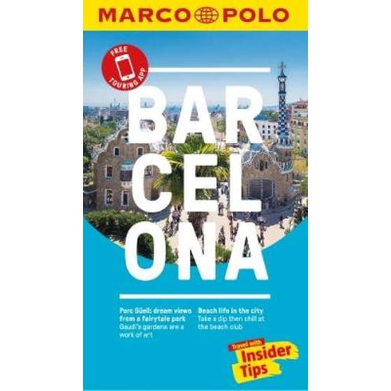 Barcelona Marco Polo Pocket Travel Guide 2018 - with pull out map image 0