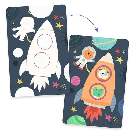 Σετ Ζωγραφικής Djeco Ζωγραφίζω με Μαρκαδόρο με Νερό Οχήματα image 1