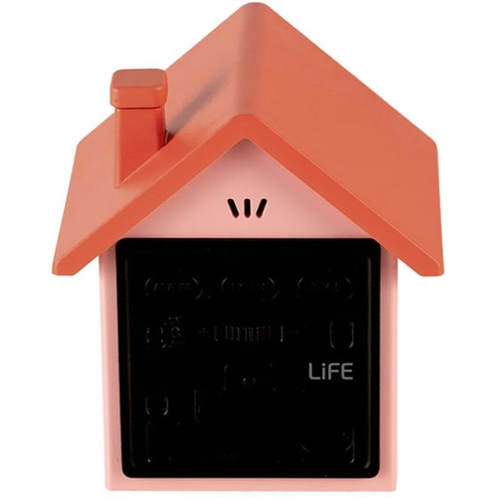 Επιτραπέζιο Ρολόι Life Tiny House - Peach image 3
