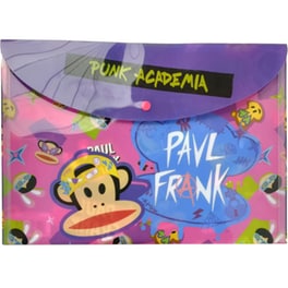 Φάκελος Μεταφοράς Back me up με Κουμπί Α4 Paul Frank Punk
