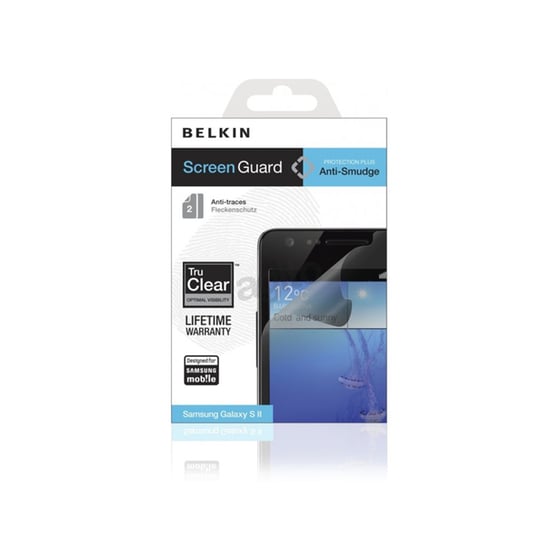 Μεμβράνη οθόνης Samsung Galaxy S2 - Belkin Screen Guard Anti-Smudge F8M217CW2 image 0