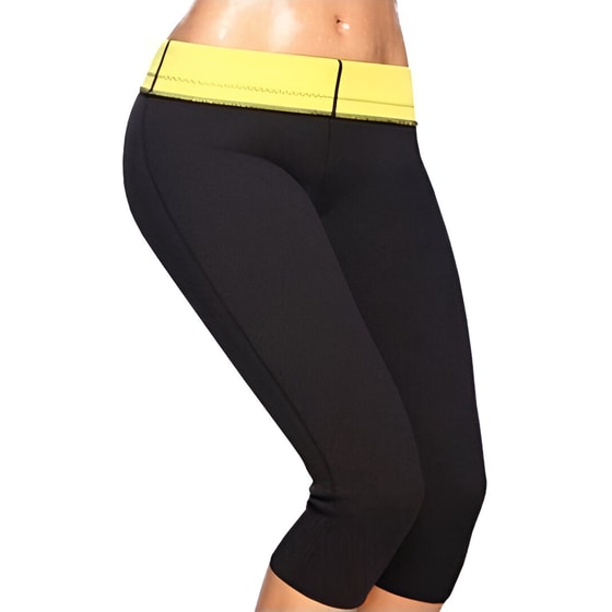 Βερμούδα Κολάν Εφίδρωσης Lastex Αντι-αλλεργικό Κολάν Hot Sauna  2XLarge - Μαύρο image 0