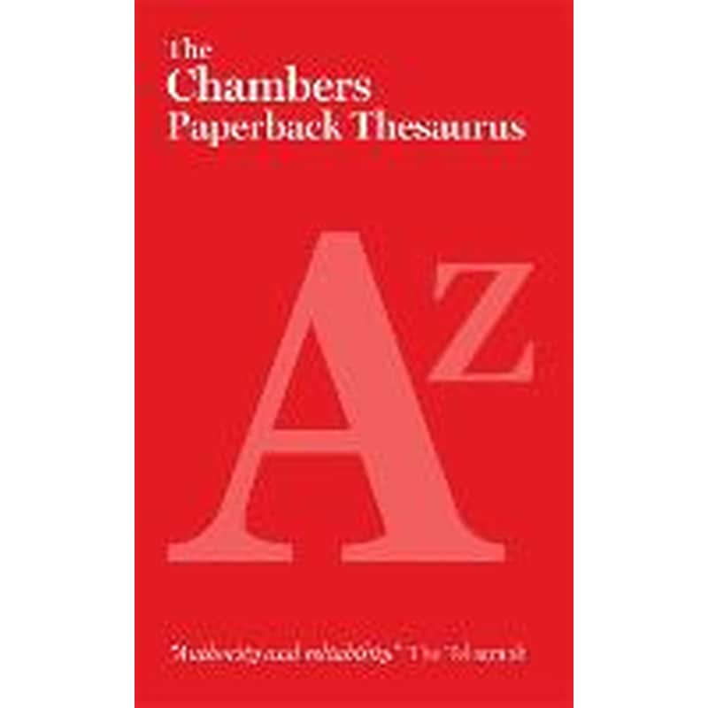 Chambers Paperback Thesaurus
