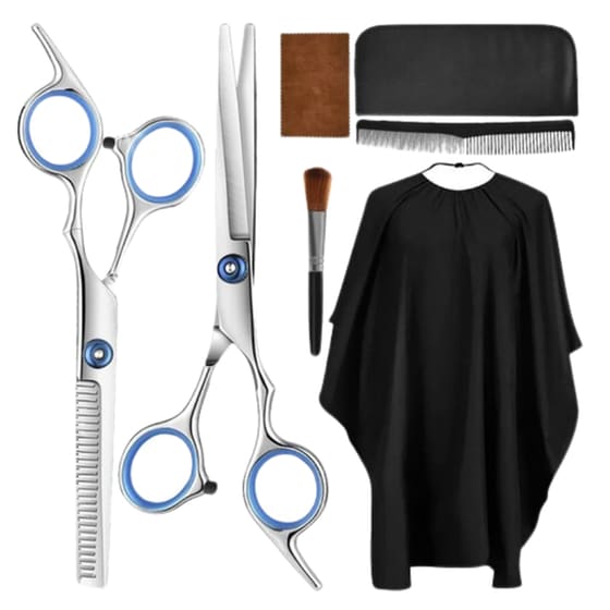 Επαγγελματικό Ψαλίδι Κουρέματος ARIA TRADE 13.75 cm Λευκό image 0