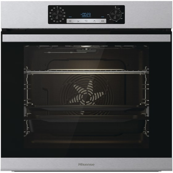 HISENSE BSA65226AX 77lt Inox  Εντοιχιζόμενος Φούρνος Άνω Πάγκου image 0