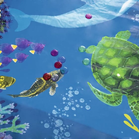 Φουσκωτή Οικογενειακή Πισίνα Bestway Undersea Adventure 54177 778 Lt - Μπλε image 7