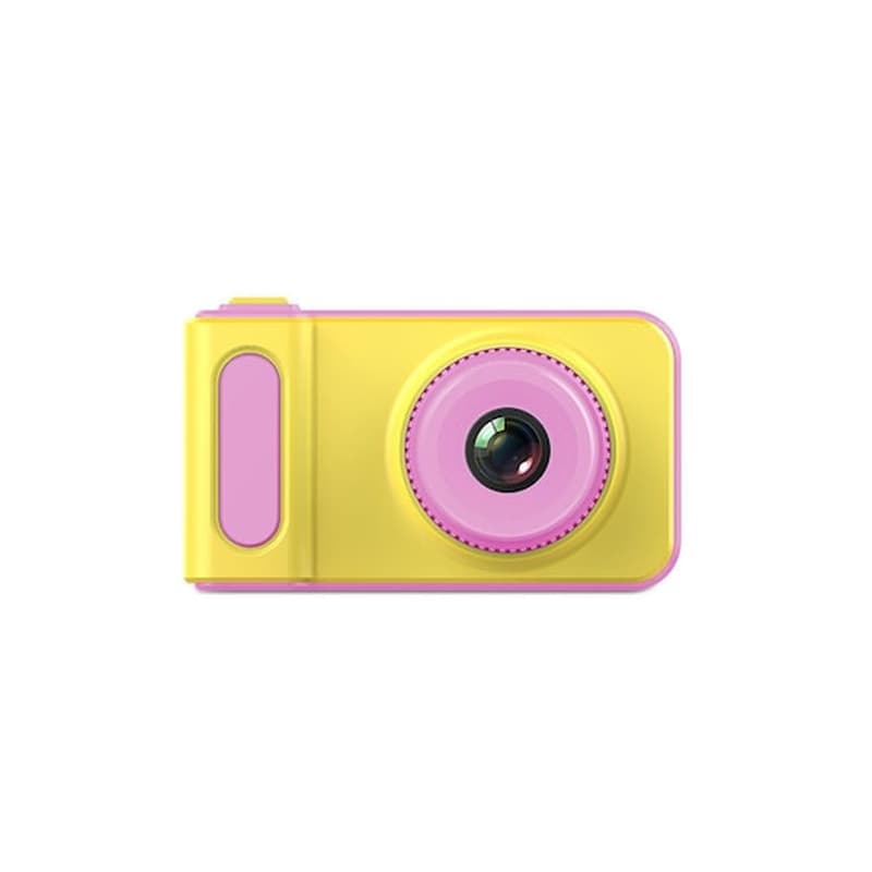 Παιδική Φωτογραφική Μηχανή Και Κάμερα Με Οθόνη Lcd Σε Ροζ Χρώμα, 8×4.5×4.5 Cm