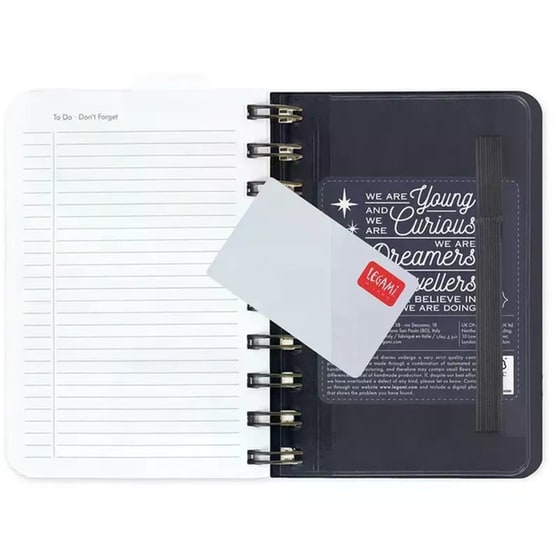 Ημερολόγιo Ημερήσιο Legami 2026 12Μ Small Spiral Moth image 4