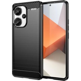 Θήκη Xiaomi Redmi Note 13 Pro Plus - Techsuit Carbon Silicone - Black