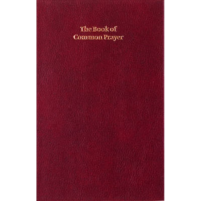 Book of Common Prayer, Enlarged Edition, Burgundy, CP420 701B Burgundy