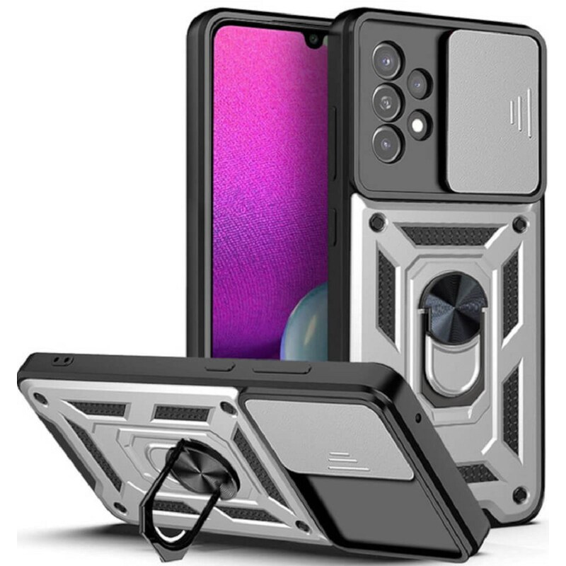 Θήκη Samsung Galaxy A23 - Bodycell Armor Slide - Silver